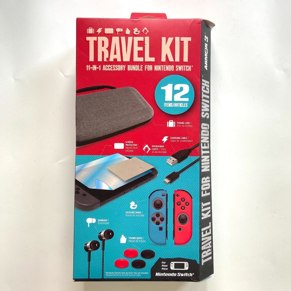 Brand NEW Armor3 Travel Kit for Nintendo Switch